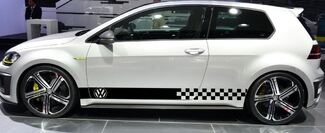 Sticker sticker Strepen Volkswagen Golf Mk4 Mk5 Mk6 Mk7 Gti R32 verlagen
