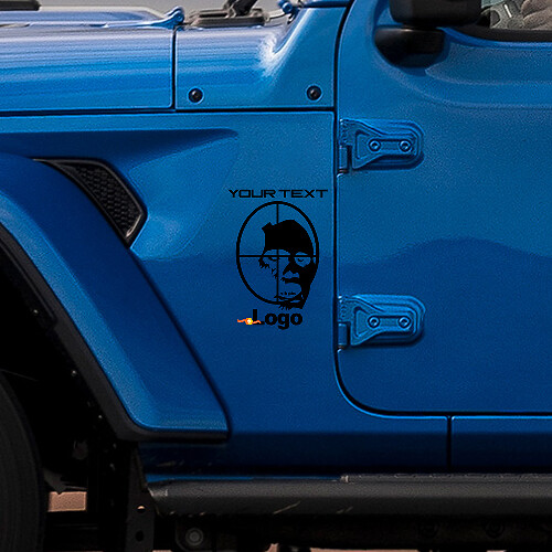 Zombie Kill Hood Vinyl Decal voor Jeep Wrangler Rubicon