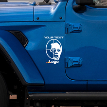 Zombie Kill Hood Vinyl Decal voor Jeep Wrangler Rubicon_2