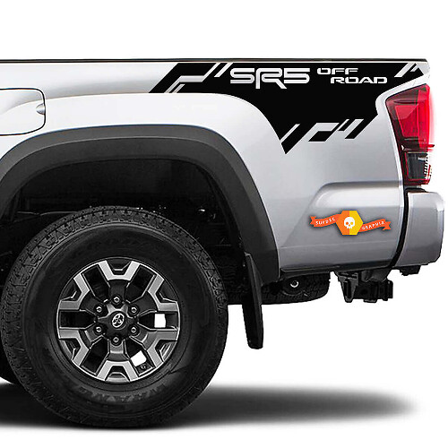 SR5 Off Road Vinylsticker voor zijwand voor Toyota Tacoma