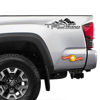 TRD Mountain American Flag Decals Stickers Vinyl Nachtkastjes Toyota Truck Tacoma Tundra Off Road Graphic
