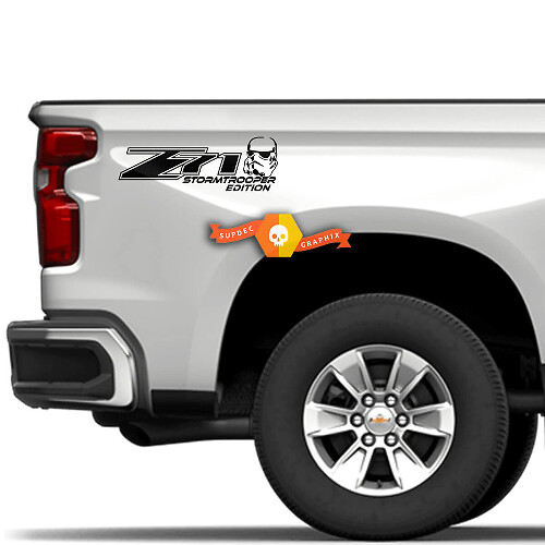 Z71 Stormtrooper Editie Zij Vinyl Decal Voor Chevrolet Silverado
