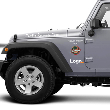 Jeep Rubicon Zombie Response Team Wrangler sticker sticker_2