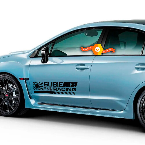 Subie Life Racing Zijdeur Vinyl Stickers voor Suba Auto's