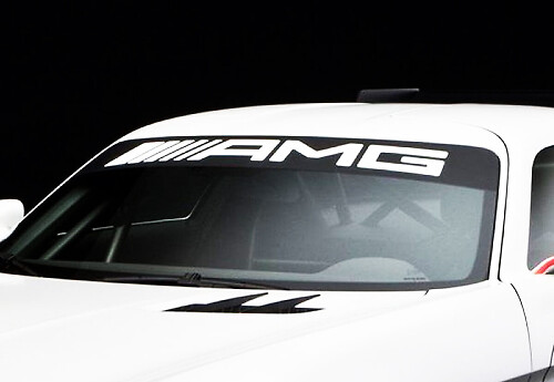 AMG Stijl Voorruitbanner Vinyl Decal voor Mercedes-Benz