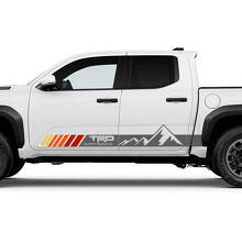 TRD Heritage Retro Mountains Side Rocker Panel Decals Stickers voor Toyota Tacoma
 2