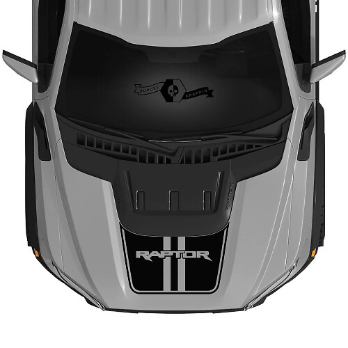 Vinyl Decal Kit Dubbele Motorkap Strepen voor Musclecar F-150 2022+