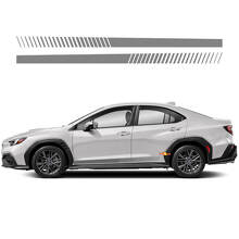 Racestijl dorpelstrip vinyl decalset voor Subaru WRX Impreza_2