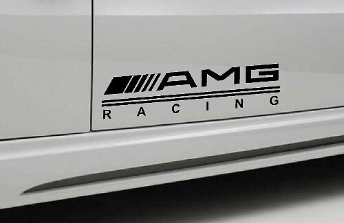 2 - AMG RACING Mercedes Benz sticker sportdeur

