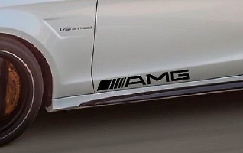 AMG Logo Deur Vinyl Decal Sticker voor Mercedes-Benz CLS-Klasse