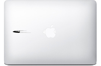 vliegt kogel Apple Macbook sticker sticker
