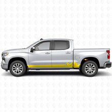 Mountain Range Deur- & Zijklep Vinyl Strepen voor Chevrolet Silverado 1500 T1XX 2019-2026_3