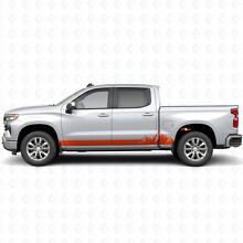 Mountain Range Deur- & Zijklep Vinyl Strepen voor Chevrolet Silverado 1500 T1XX 2019-2026_4