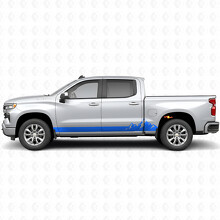 Mountain Range Deur- & Zijklep Vinyl Strepen voor Chevrolet Silverado 1500 T1XX 2019-2026_5
