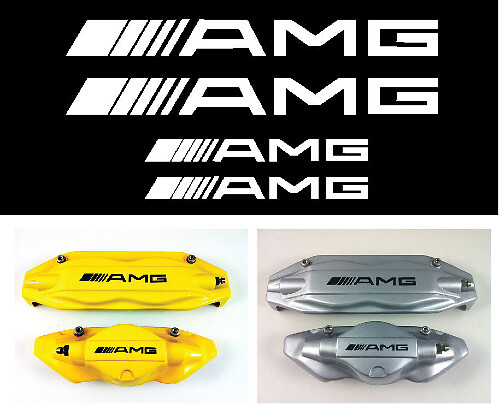 AMG Stijl Remklauw Vinylstickers voor Mercedes-Benz
