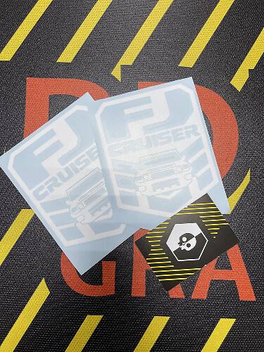 Raam FJ Cruiser vinyl sticker sticker
