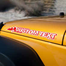 Aangepaste motorkap vinylsticker voor Jeep Wrangler Rubicon_2