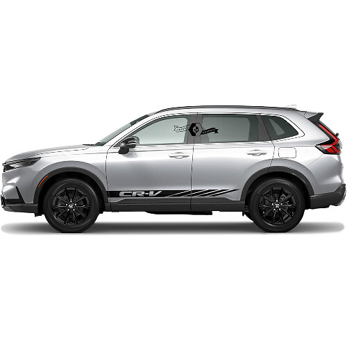 Accentstrepen & CR-V-logo zijdelings vinyl decal sticker voor Honda CR-V 2020-2023