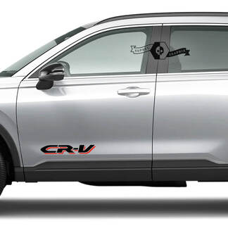 Paar Honda CR-V 2020 2021 2022 2023 Side 2 kleuren Nieuwe vinylstickersticker Graphics