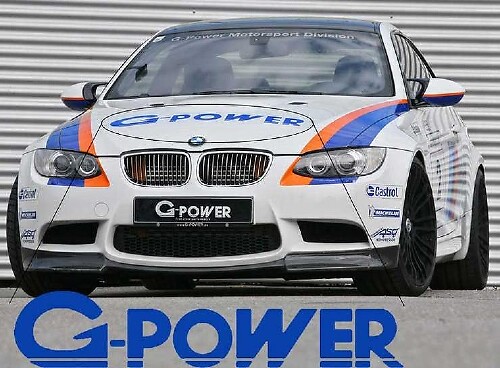G-Power Style Motorsport Motorkap Decal Sticker voor BMW M3 M5 M6