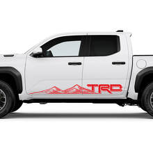 TRD Mountains Side Rocker Panel Stickers voor Toyota Tacoma
 3