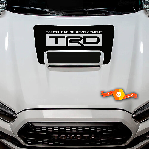 TRD Scoop Motorkap Vinyl Sticker voor Toyota Tacoma 2016-2023