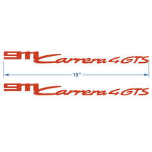 2x Porsche Porsche 911 Carrera 4 GTS Handtekening Zijdeurstickers Decals
_2