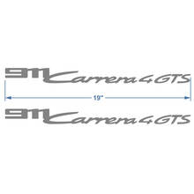 2x Porsche Porsche 9ff Logo Signature Side Deuren Stickers Stickers 3