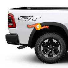 G/T Zijwand Vinyl Stickerset voor Dodge RAM 1500 Laramie & Rebel_2