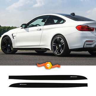 BMW M3 Power 2x zijpaneel strepen vinyl stickers sticker BMW
