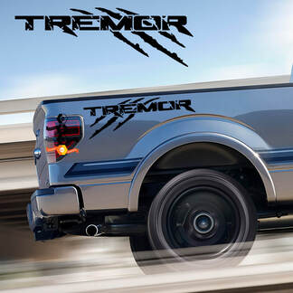 Sticker voor Ford F-150 Tremor Krassen Raptor Style - Offroad Stickers Truck Bed Side
