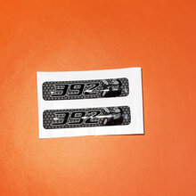 2x 392 Scat Pack Bee Challenger/Charger/Durango sleutelhanger inlays embleem koepelvormige sticker sticker
 3