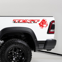 TRX Eetende Raptor Bedside Vinyl Decal Kit voor Dodge Ram TRX 2023_2