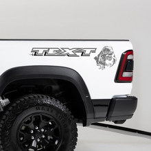 TRX Eetende Raptor Bedside Vinyl Decal Kit voor Dodge Ram TRX 2023_3