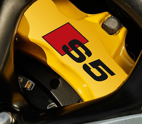 Audi S5 Remklauw Stickers Stickers Vinyl Embleem Grafisch Logo