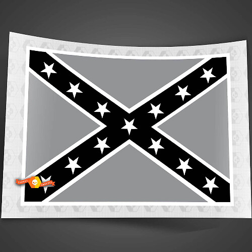 General Lee Vlag Dak Vinyl Decal Sticker voor Auto's