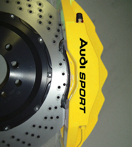 Audi Sport-remklauw vinyl decal sticker voor Audi TT
