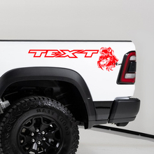 TRX Eating Raptor Vinyl Stickerset voor Dodge Ram 1500 TRX_2