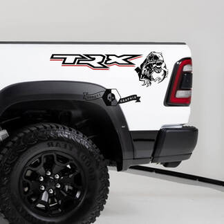 Paar Dodge Ram TRX 2020 - 2023 TRX Eten Raptor Bed Side Decal Truck Vinyl Graphic -2 Kleuren
