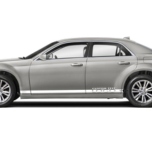 Zijschermgrafieken Auto Vinyl Decals Stickers voor Chrysler 300 2