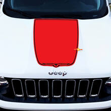 Aangepaste zwarte vinylsticker voor motorkap voor Jeep Cherokee Trailhawk_3