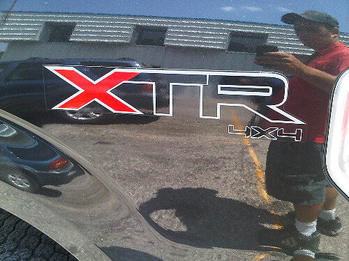 XTR 4x4 Offroad TRUCK Vinyl Stickers voor Ford F150