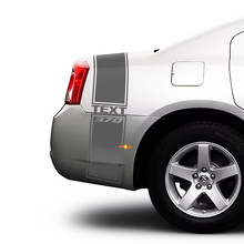 Custom Text 370 Strepen Zijpaneel Kofferbak Vinyl Decal Sticker voor Dodge Charger 2009-2015_3