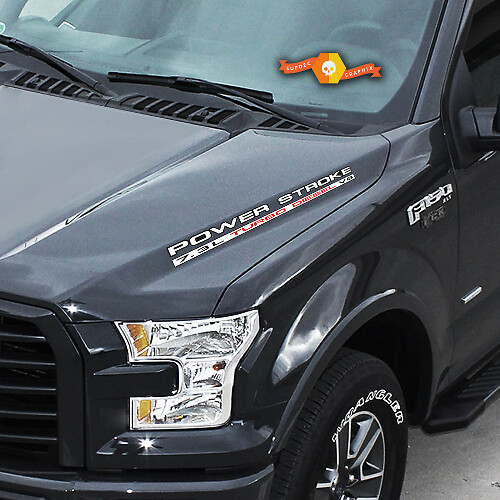 2 Ford F150 Power Stroke 7.3L Turbo Diesel v8 VRACHTWAGEN STICKERS Vinyl Sticker Stickers
