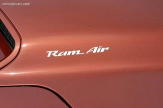 2 Pontiac Trans Am Ram Air vervangende motorkap stickers