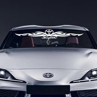 Toyota Supra Tribal MKV A90 A91 voorruit grafische stickers stickers

