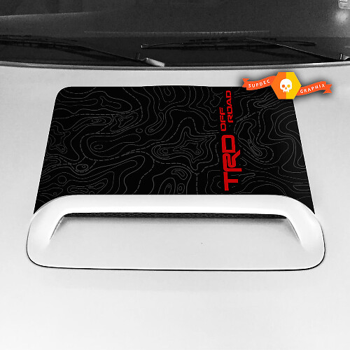 TRD off road motorkap luchtinlaat motorkap vinyl decal sticker voor Toyota 4Runner N280 2009-2024