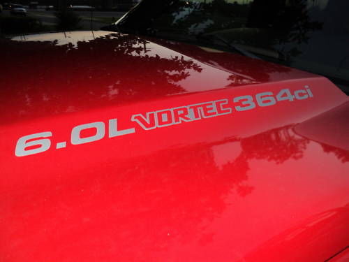2 sets 6.0L VORTEC 364 ci KAP Stickers Decals CHEVY TRUCK 4X4
