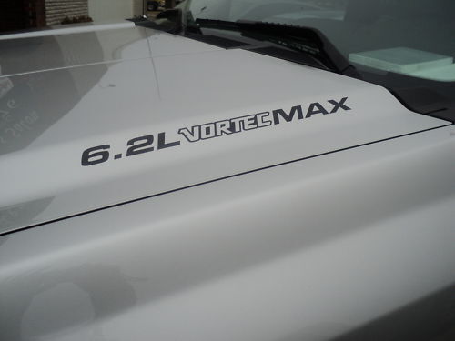 6.2L Vortec Max Motorkap Decal Set voor Chevy Tahoe Silverado GMC Hummer