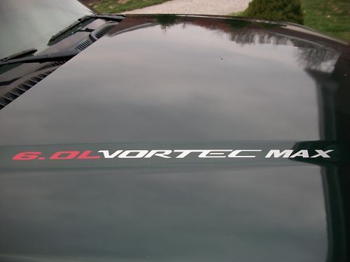 6.0L Vortec Max motorkap vinyl decalset voor Chevy Silverado en GMC Sierra